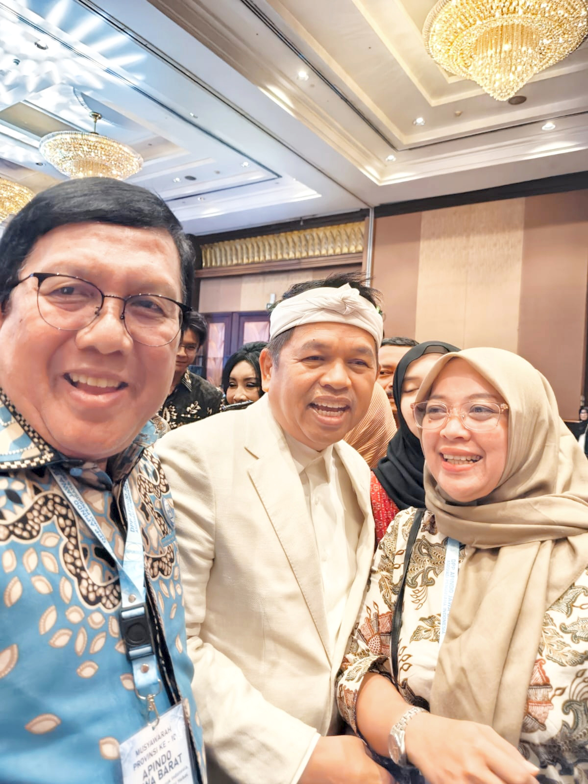 Mengikuti MUSPROV Ke - 10 DPP APINDO Provinsi Jawa Barat (Hari Kedua)
